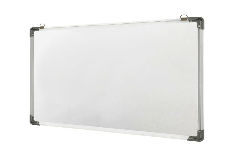 magnetisk whiteboard 110x60 cm stål hvid - Hvid - Boligtilbehør - Billeder & kunst - Presentationstavle & tegnetavle - Whiteboards tavler