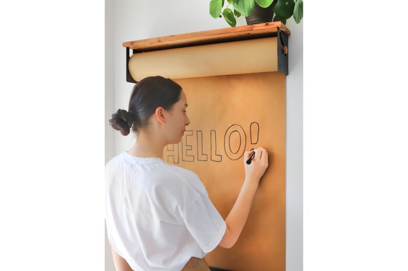 Studio Papirrulle 62cm - Natur - Boligtilbehør - Billeder & kunst - Presentationstavle & tegnetavle - Whiteboards tavler