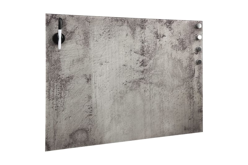 Vægmonteret Magnetisk Tavle 60X40 cm Glas - Boligtilbehør - Billeder & kunst - Presentationstavle & tegnetavle - Whiteboards tavler