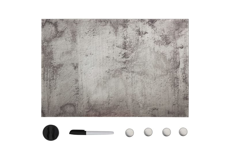 Vægmonteret Magnetisk Tavle 60X40 cm Glas - Boligtilbehør - Billeder & kunst - Presentationstavle & tegnetavle - Whiteboards tavler