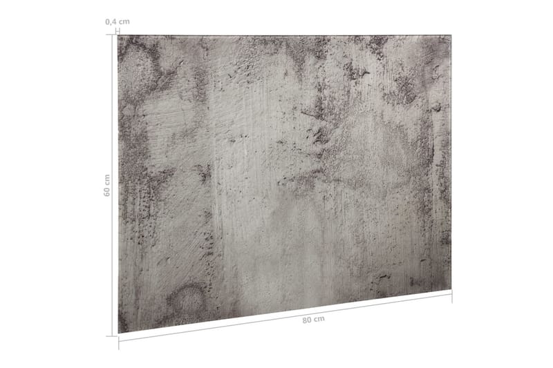 Vægmonteret Magnetisk Tavle 80X60 cm Glas - Boligtilbehør - Billeder & kunst - Presentationstavle & tegnetavle - Whiteboards tavler
