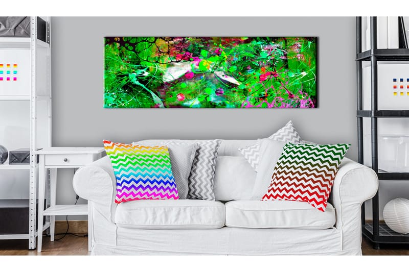 Tavla Green Fantasy VALUE_MISSING_2 135x45 - Boligtilbehør - Billeder & kunst - Billeder på lærred