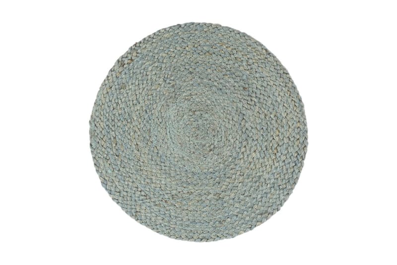dækkeservietter 6 stk. rund 38 cm jute olivengrøn - Grøn - Boligtilbehør - Borddekoration - Dækkeservietter