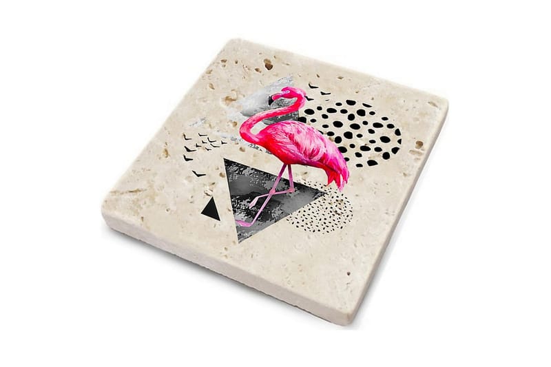 Glasbrikker 4 stk - Flerfarvet - Boligtilbehør - Borddekoration - Glasbrik