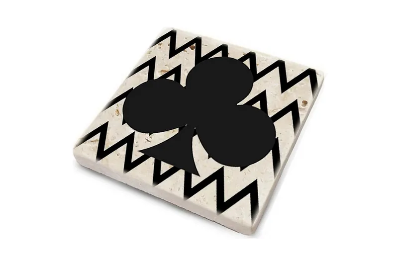 Glasbrikker 4 stk - Flerfarvet - Boligtilbehør - Borddekoration - Glasbrik