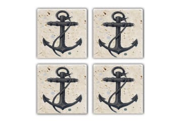 Kitchenware Glasbrikker (4 Pieces) - Flerfarvet - Boligtilbehør - Borddekoration - Glasbrik