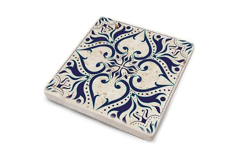 Kitchenware Glasbrikker (4 Pieces) - Blå/Flerfarvet - Boligtilbehør - Borddekoration - Glasbrik