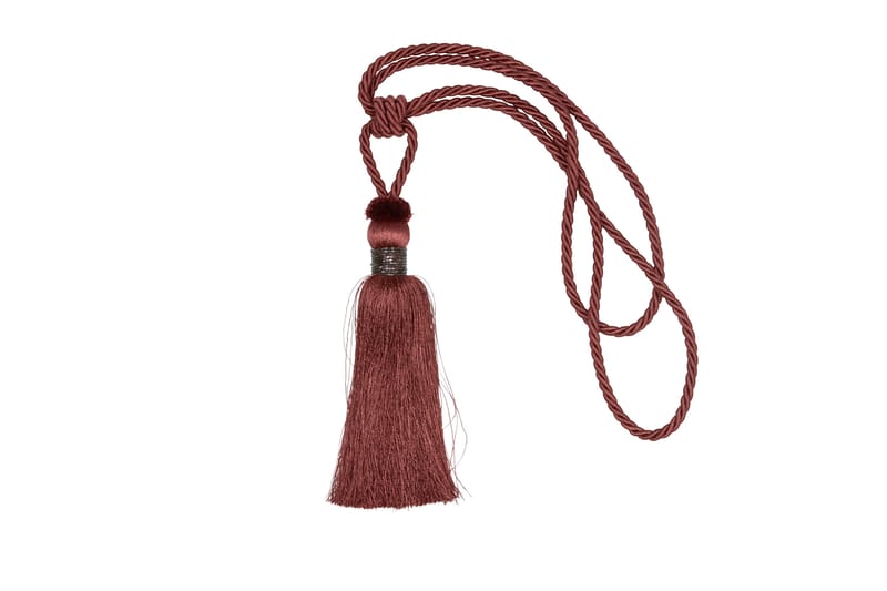 Bernate tofer 23 cm + 42 cm Bånd - Marsala - Boligtilbehør - Dekoration