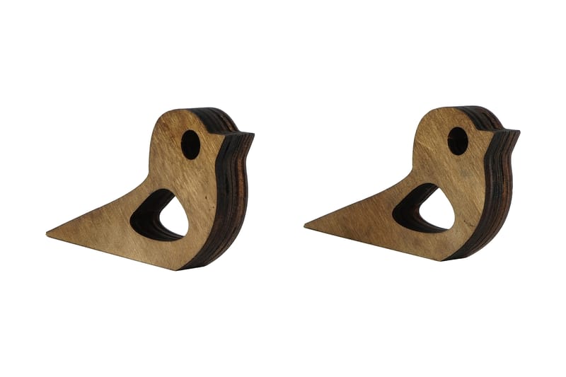 Bulletin Dørstop 14 cm Gulv - Bronze - Boligtilbehør - Dekoration
