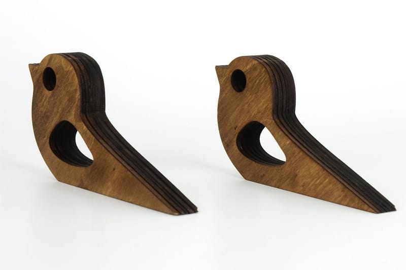 Bulletin Dørstop 14 cm Gulv - Bronze - Boligtilbehør - Dekoration