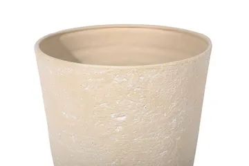 Camia Potte 43 cm - Beige - Have - Havearbejde & dyrkning - Dyrkning - Urtepotteskjulere & blomsterkrukker - Store blomsterkrukker