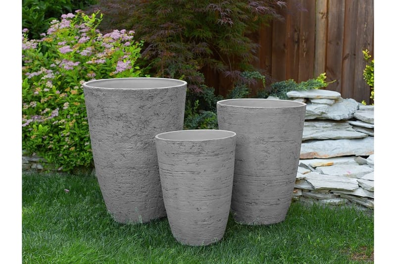 Camia Potte 51 cm, Grå