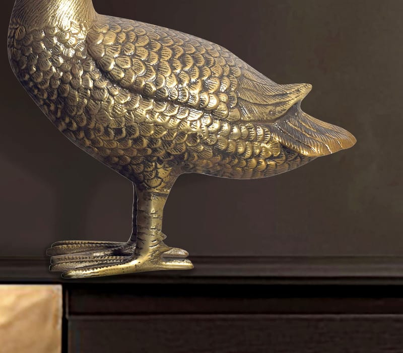 Dalela Dekorationsfigur 42 cm - guldfarvet - Boligtilbehør - Dekoration - Pynteting