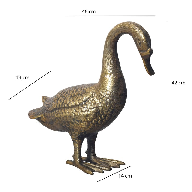 Dalela Dekorationsfigur 42 cm - guldfarvet - Boligtilbehør - Dekoration - Pynteting