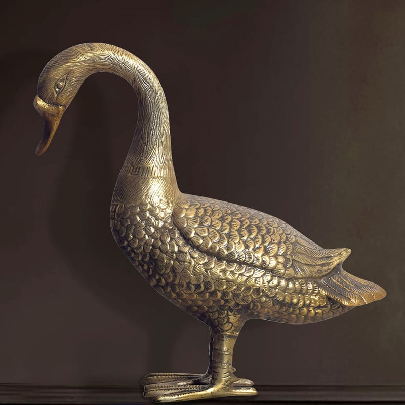 Dalela Dekorationsfigur 42 cm - guldfarvet - Boligtilbehør - Dekoration - Pynteting