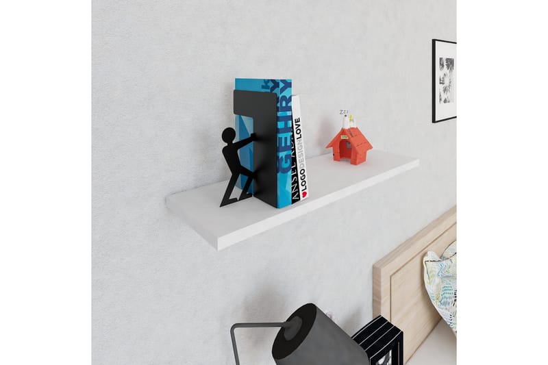 Decormet bog support - Sort - Boligtilbehør - Dekoration