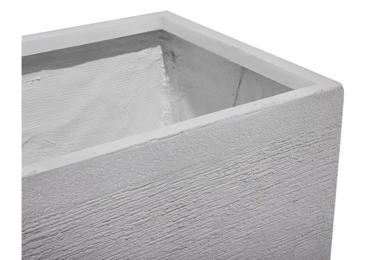 Paros Potte 50 cm - Hvid - Have - Havearbejde & dyrkning - Dyrkning - Urtepotteskjulere & blomsterkrukker - Store blomsterkrukker