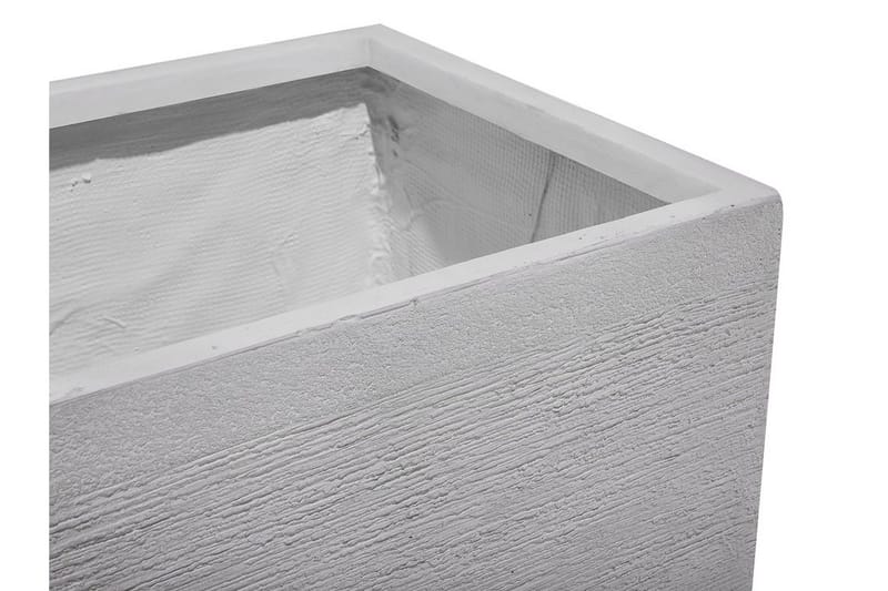 Paros Potte 50 cm - Hvid - Have - Havearbejde & dyrkning - Dyrkning - Urtepotteskjulere & blomsterkrukker - Store blomsterkrukker