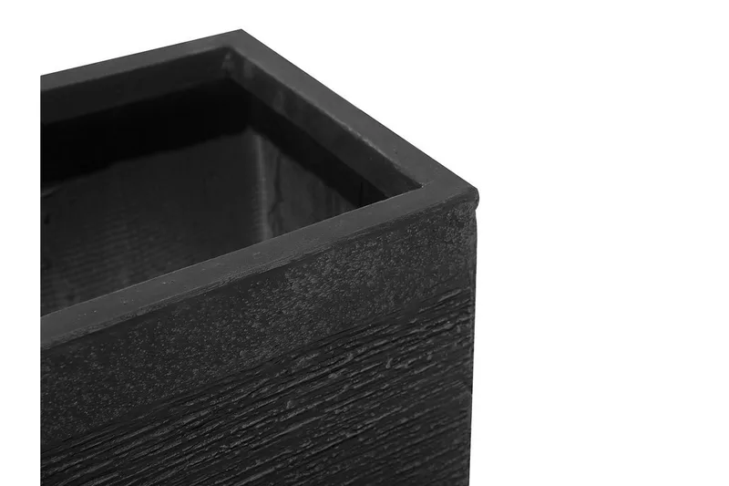 Paros Potte 40 cm - Sort - Have - Havearbejde & dyrkning - Dyrkning - Urtepotteskjulere & blomsterkrukker - Store blomsterkrukker