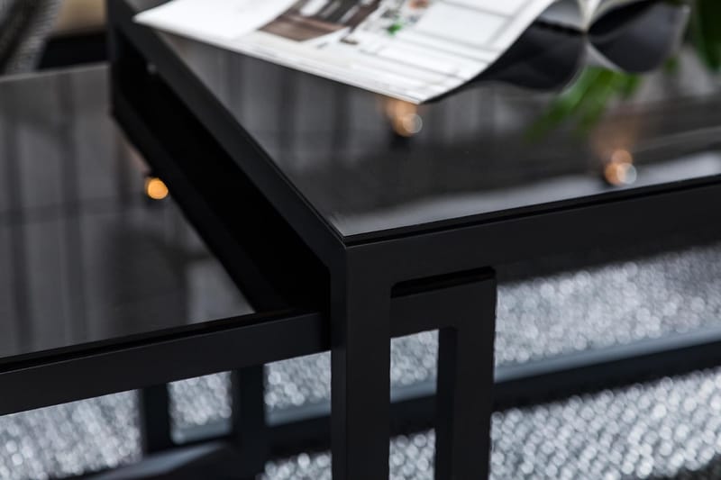 Aspvik Loungesæt - Sort/Teak - Have - Udendørs miljø - Altan & terrasse - Altanmøbler