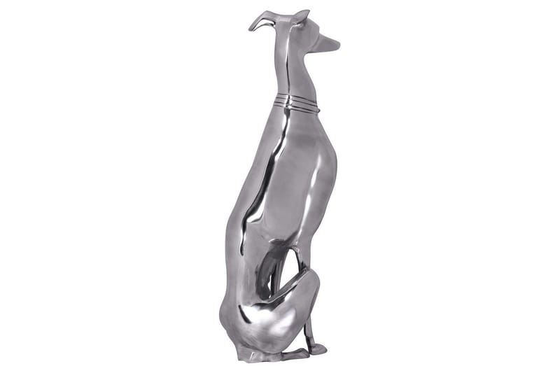 Dekorativ figur Wohnling Aluminium Hund Sølv Moderne - Boligtilbehør - Dekoration - Pynteting - Skulptur
