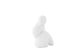 Floda Skulptur 9x14 cm - Hvid - Boligtilbehør - Dekoration - Pynteting - Skulptur