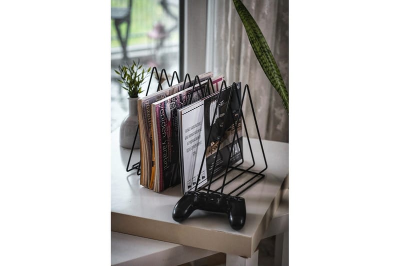 Horatio Tidningsställ 28x23 cm - Sort - Boligtilbehør - Dekoration - Pynteting - Pyntebog & coffe table book