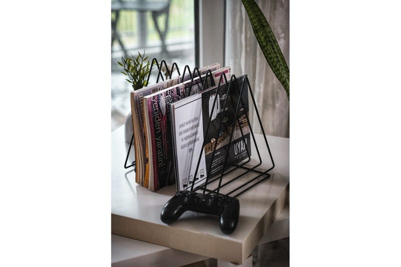 Horatio Tidningsställ 28x23 cm - Sort - Boligtilbehør - Dekoration - Pynteting - Pyntebog & coffe table book