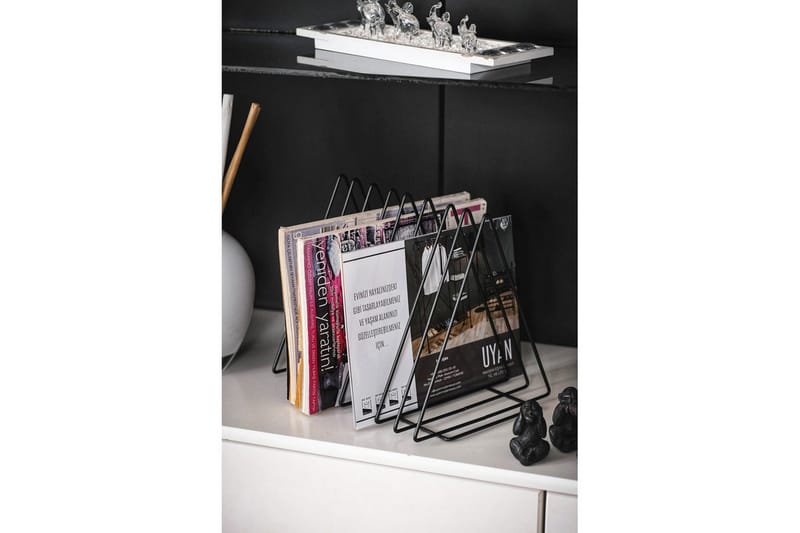 Horatio Tidningsställ 28x23 cm - Sort - Boligtilbehør - Dekoration - Pynteting - Pyntebog & coffe table book
