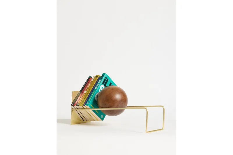 Orvic Bokstöd 49x18 cm - Antik Guld - Boligtilbehør - Dekoration - Pynteting - Bogstøtte