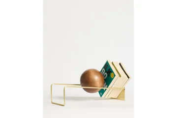 Orvic Bokstöd 49x18 cm - Antik Guld - Boligtilbehør - Dekoration - Pynteting - Bogstøtte