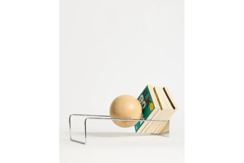 Orvic Bokstöd 49x18 cm - Sølv - Boligtilbehør - Dekoration - Pynteting - Bogstøtte