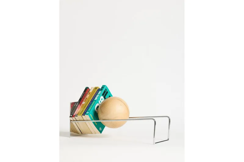 Orvic Bokstöd 49x18 cm - Sølv - Boligtilbehør - Dekoration - Pynteting - Bogstøtte