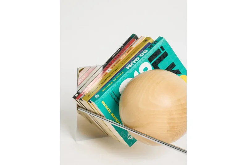 Orvic Bokstöd 49x18 cm - Sølv - Boligtilbehør - Dekoration - Pynteting - Bogstøtte