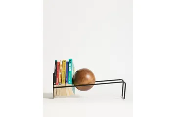 Orvic Bokstöd 49x18 cm - Sort - Boligtilbehør - Dekoration - Pynteting - Bogstøtte