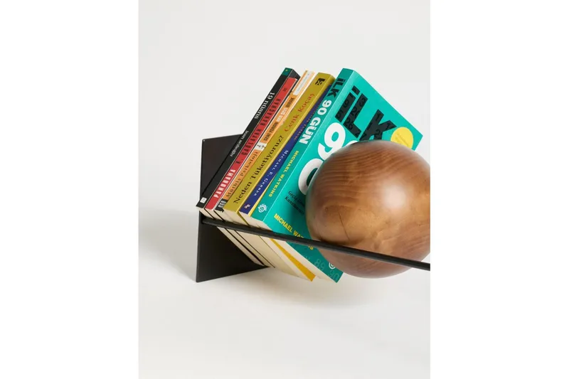 Orvic Bokstöd 49x18 cm - Sort - Boligtilbehør - Dekoration - Pynteting - Bogstøtte