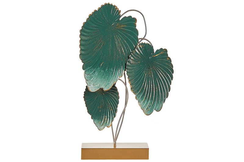 Prydnadsfigur Beliani Sodium blue||GOLD - Boligtilbehør - Dekoration - Pynteting - Skulptur
