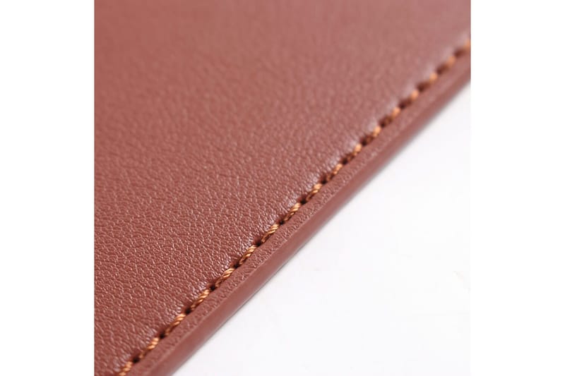 Skrivbordsmåtte Desire2 Vegansk Læder 400x900mm Brun - Brun - Boligtilbehør - Dekoration - Skriveunderlag