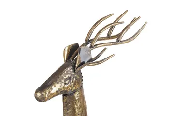 Takala Figur Rensdyr - Keramik/Guld - Boligtilbehør - Dekoration - Pynteting - Dekorationsfigur