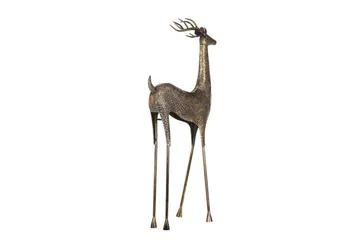 Takala Figur Rensdyr - Keramik/Guld - Boligtilbehør - Dekoration - Pynteting - Dekorationsfigur