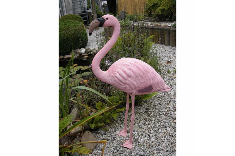 Ubbink flamingo havedamsfigur plastik - Dekoration