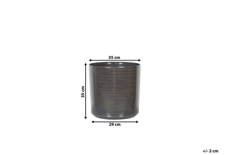Vagia Krukke 35 cm - Brun - Boligtilbehør - Dekoration