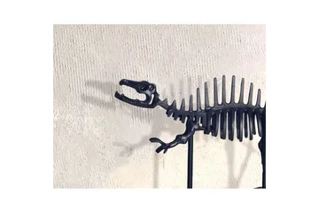 Dekorativ figur Wohnling Dekorativ T-Rex aluminium moderne - Boligtilbehør - Dekoration - Pynteting - Dekorationsfigur