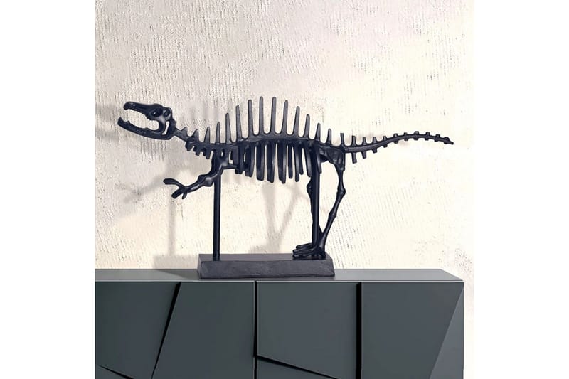 Dekorativ figur Wohnling Dekorativ T-Rex aluminium moderne - Boligtilbehør - Dekoration