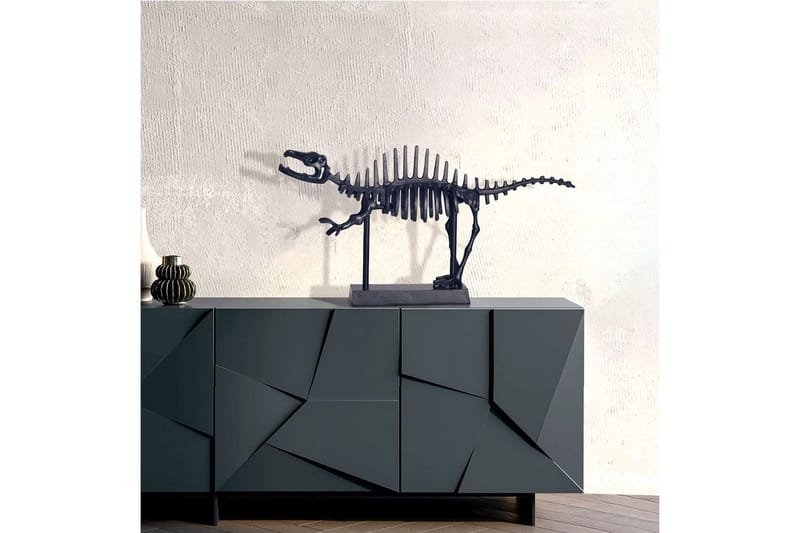 Dekorativ figur Wohnling Dekorativ T-Rex aluminium moderne - Boligtilbehør - Dekoration