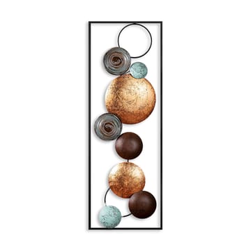 Dekorativt metal-vægtilbehør Wallxpert Meloni (32 x 90 x 4 cm) - Boligtilbehør - Billeder & kunst