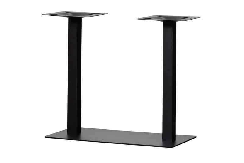 Bordben Bistro Dobbelt Firkantet Rør, undefined