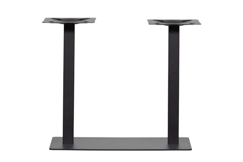 Bordben Bistro Dobbelt Firkantet Rør - Boligtilbehør - Håndtag og beslag - Beslag - Møbelben