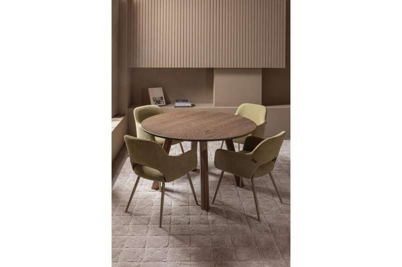 Bordben Haarlem Sæt á 2 - Kashmir Brun - Boligtilbehør - Håndtag og beslag - Beslag - Møbelben