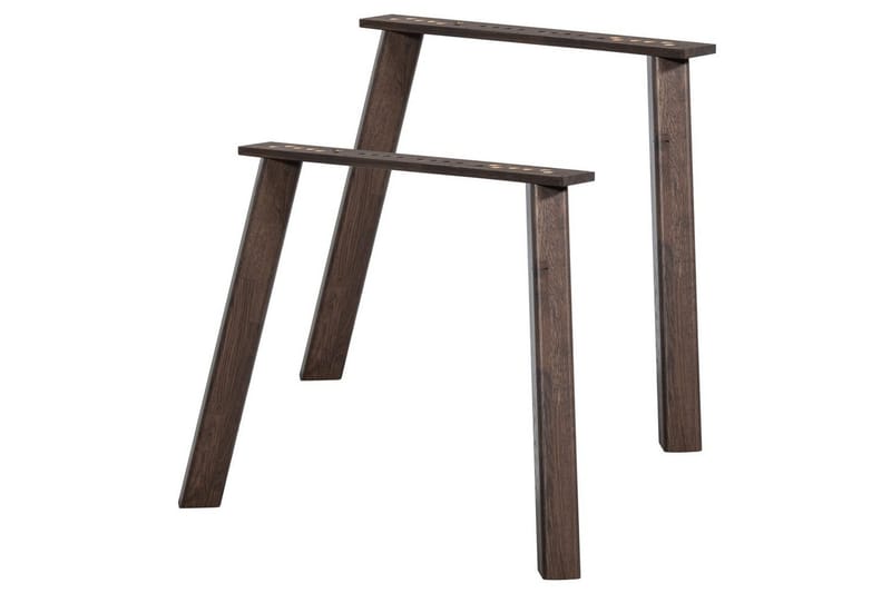 Bordben Haarlem Sæt á 2 - Mystisk Brun - Boligtilbehør - Håndtag og beslag - Beslag - Møbelben